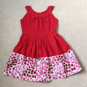 Girls Fiveloaves Twofish Floral Halter Dress 4